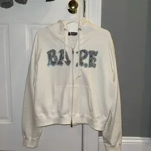 トップス APEE by A BATHING APE Rhinestone Hoodie RHINESTONE COLLEGE PULLOVER HOODIE MENS – us.bape.com